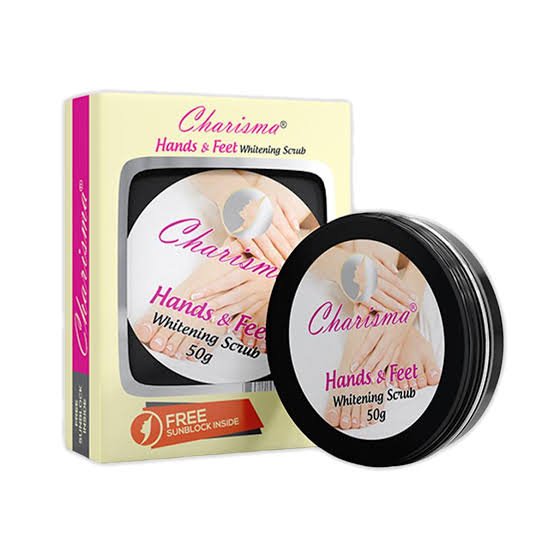 Charisma Hands & Feet Whitening Scrub - Exfoliating & Brightening Formula