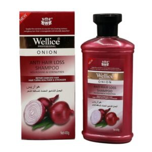 Wellice Professional Onion Anti Hair Loss Shampoo . Nourishing & Strengthening