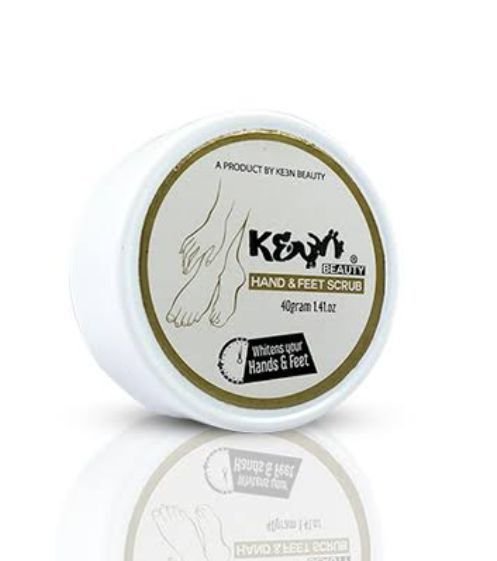 KE3N Beauty Hand & Feet Scrub - Whitening & Exfoliating Formula