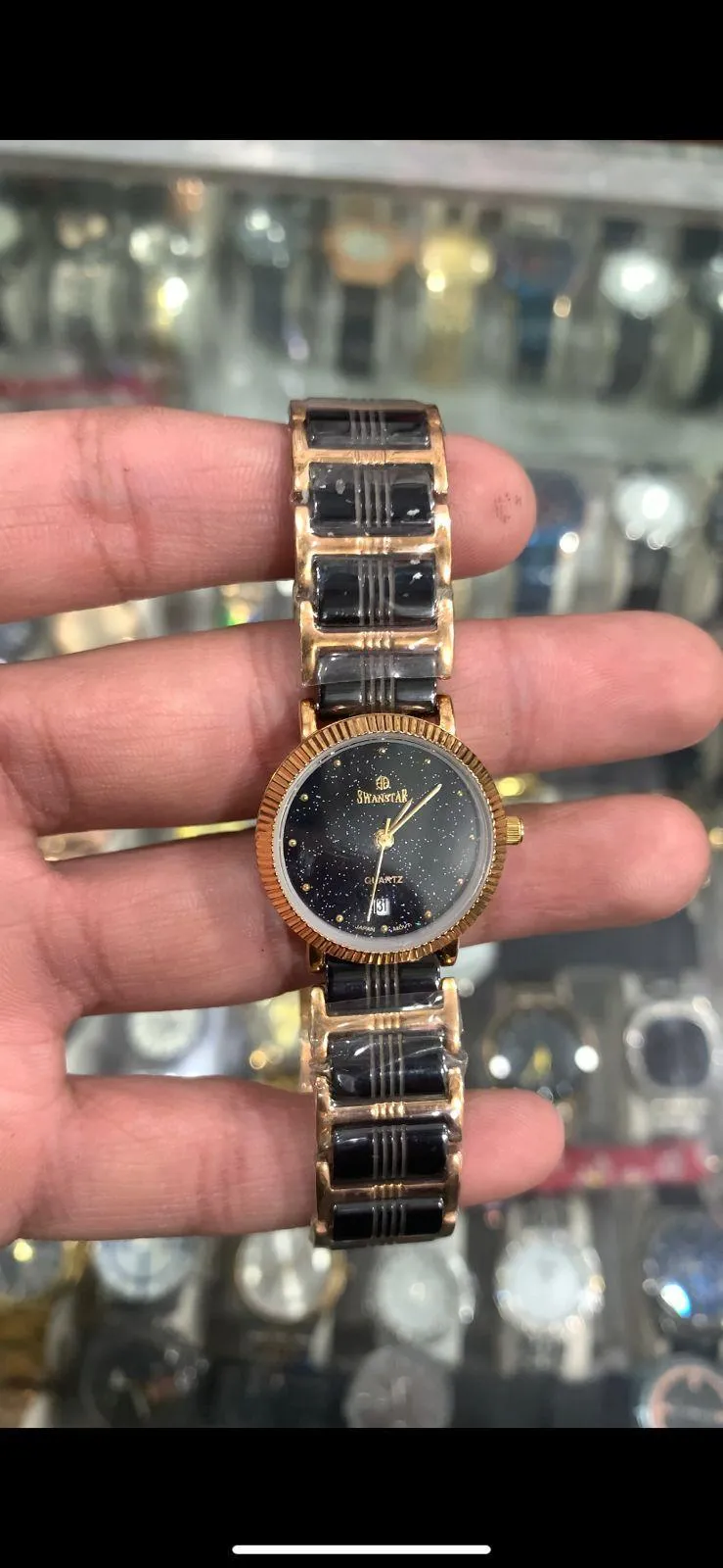 Women's Elegant Watch with Chain Strap 1 Pc of Fashion Forward Design