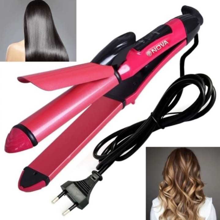 Nova 2-in-1 Curler And Hair Straightener